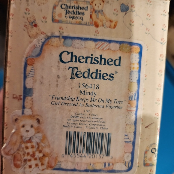 Cherished Teddies Mindy Ballerina - Picture 6 of 6